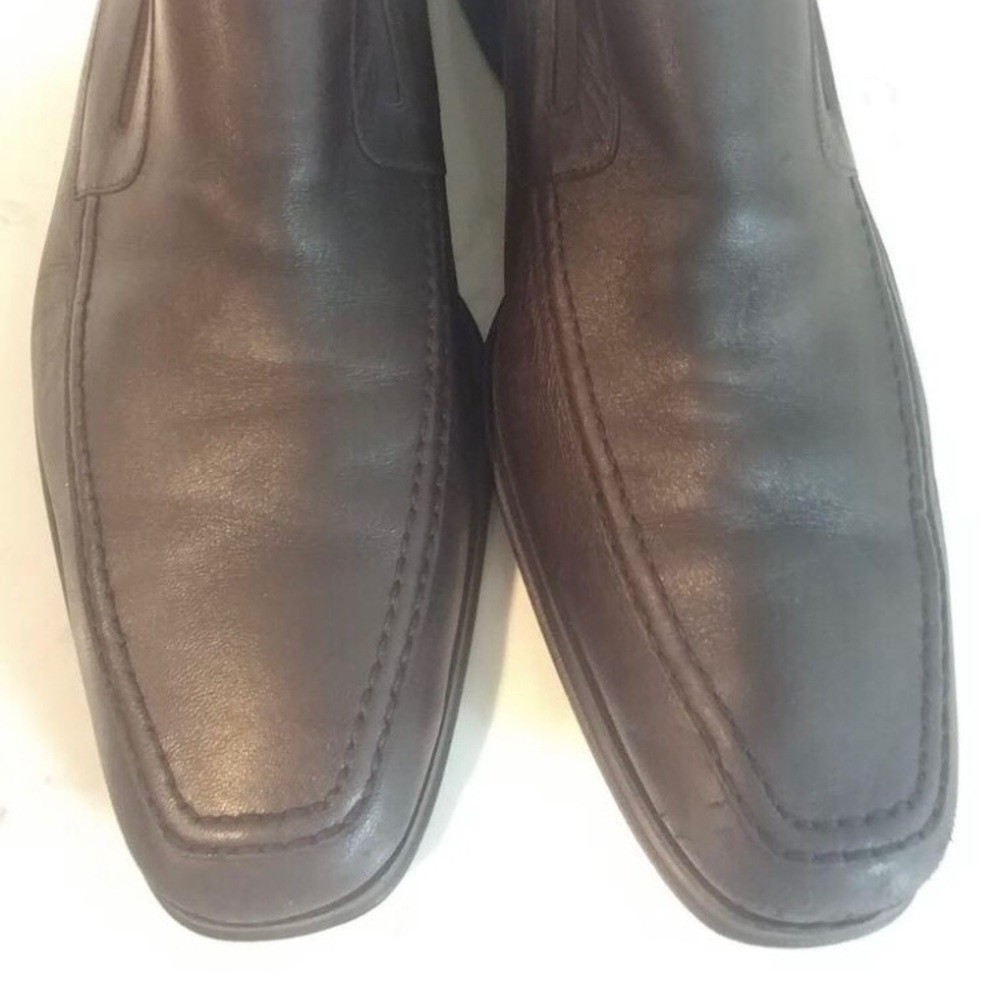 Bruno Magli Leather Slip-Ons